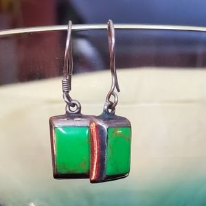 Green apple turquoise sterling